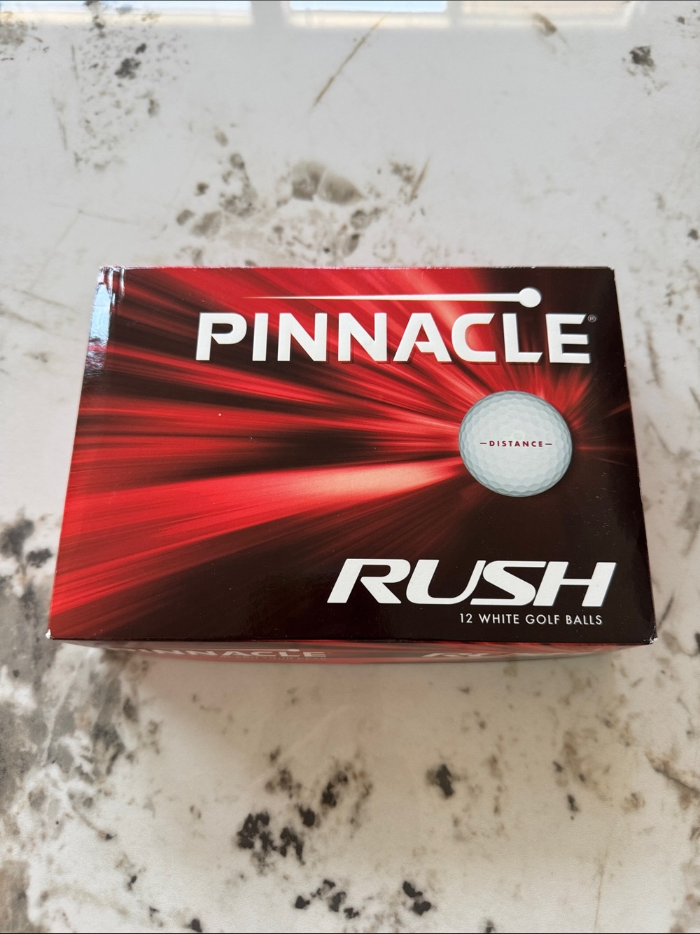 Pinnacle Rush White Golf Balls - 12 Pack
